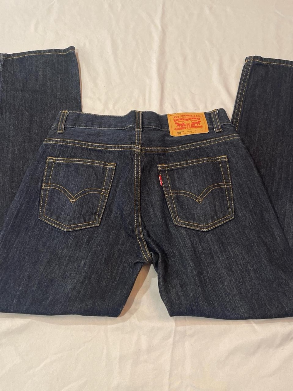 Levi's Men's Dark Indigo Straight Jeans